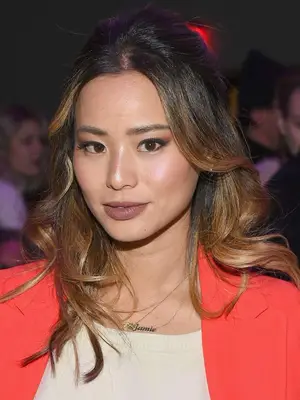Jamie Chung with chestnut ombre