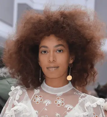 Lucy Liu soft chestnut updo