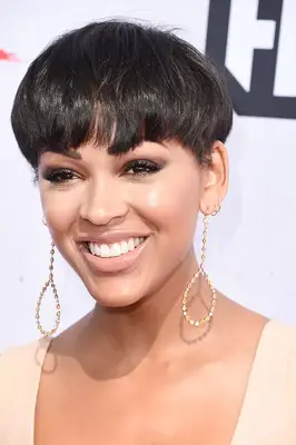 Meagan Good mushroom cut