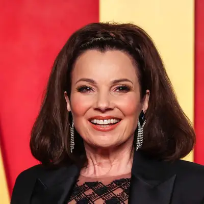 Fran Drescher with widow