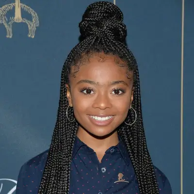 Lemonade Braids Half-Up Box Braids Skai Jackson