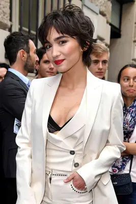 Rowan Blanchard with a shag meets Pixie Cut