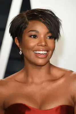 Gabrielle Union with a long and loose pixie cut