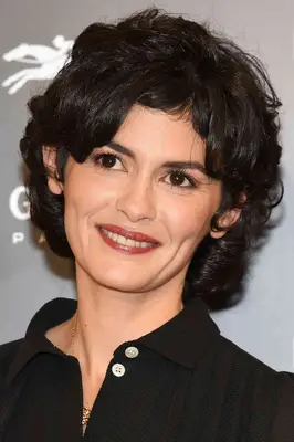 Audrey Tautou with a Long Pixie Cut with textured waves