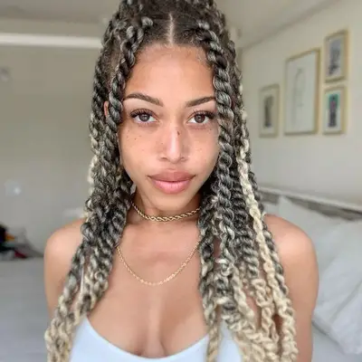 Marley Twists Blonde Ends