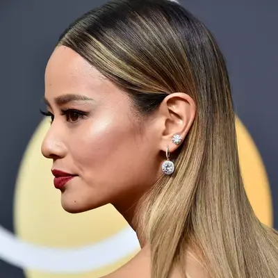 Brown Ombré Hair Jamie Chung