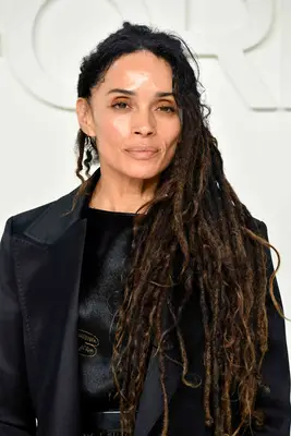 Lisa Bonet wearing long locs at the Tom Ford Fall/Winter 2020 runway show in Hollywood, California