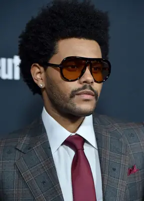 The Weeknd with short, textured haircut