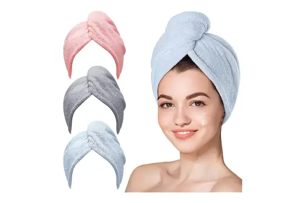 Hicober Microfiber Hair Towel