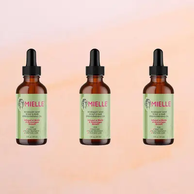 A trio of Mielle Organics Rosemary & Mint Hair Oils