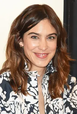 Alexa Chung wavy shag