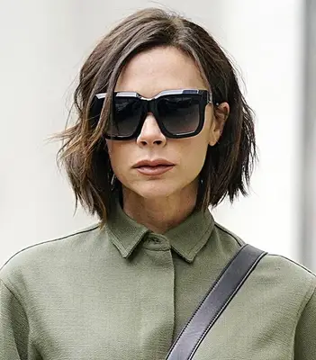Victoria Beckham textured lob