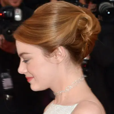 Updo Hairstyles French Twist Emma Stone