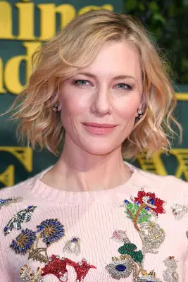 Cate Blanchett with a choppy bob hairstyle