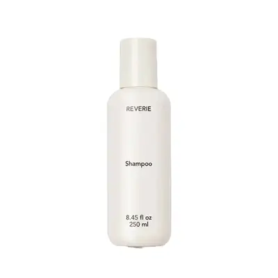Reverie Shampoo on white background