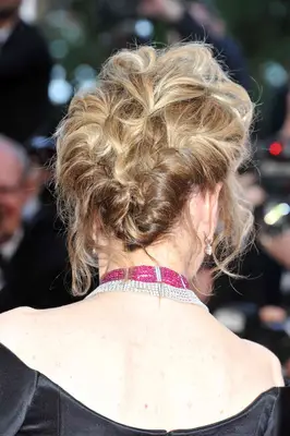 Jane Fonda with an updo
