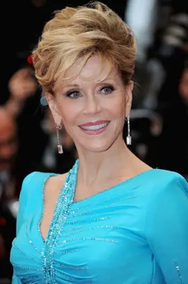 Jane Fonda with a Wispy Bouffant