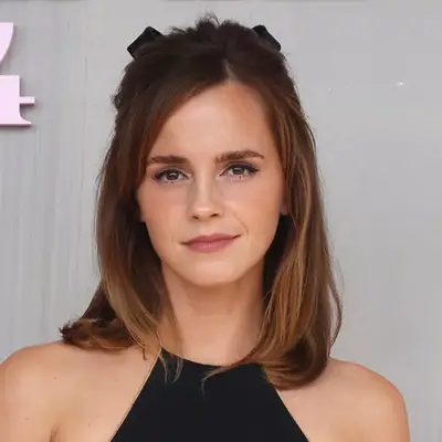 emma watson with bows in hair