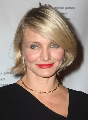 Cameron Diaz with a side-swept bob