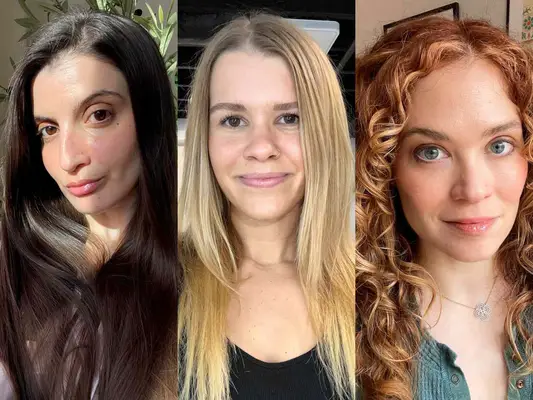 Tested Conditioners Featuring Amika Mirrorball High Shine Tested, Verb Ghost and K18 Damage Shield On People