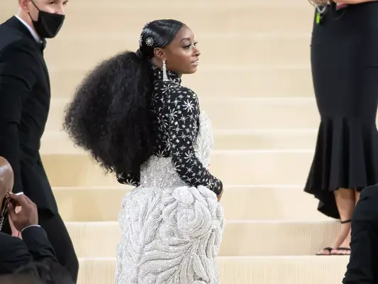 Simone Biles at the Met Gala 