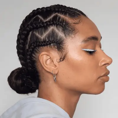 Protective Styles for Short Hair Lupita Nyong