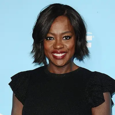 Viola Davis layered bob