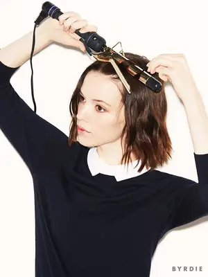 Spiral Curl the Front