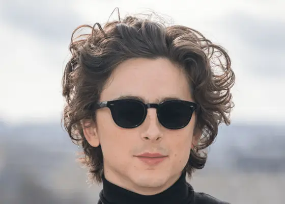 timothee chalamet wearing sunglasses in paris