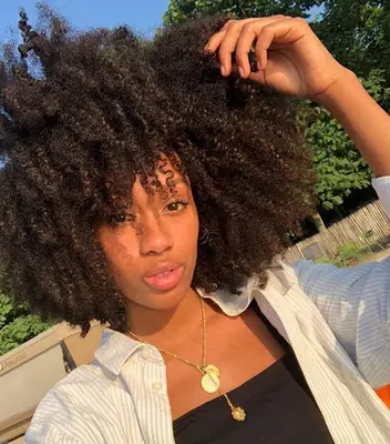 lowlights for brown hair: naturally curly hair