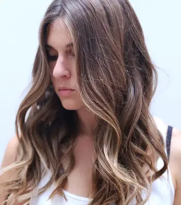 lowlights for brown hair: brown hair