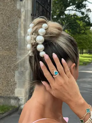 High Bun with Accessories