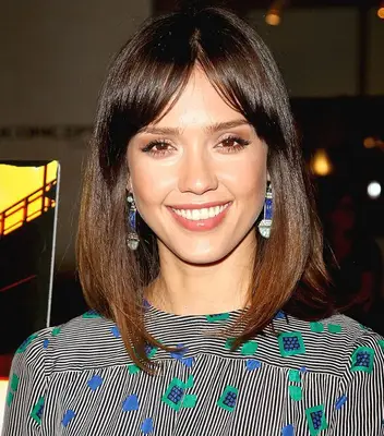 Jessica Alba Bangs