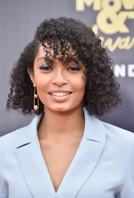 face shape types of bangs yara shahidi
