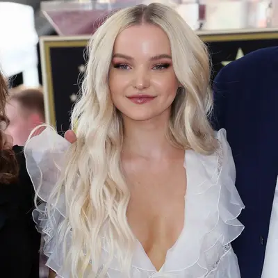 White Blonde Hair on Dove Cameron