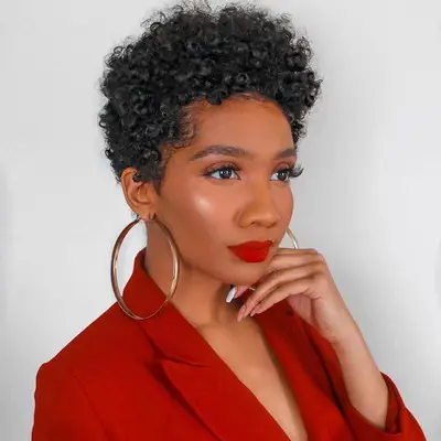 Tapered Haircuts Natural Hair Pixie