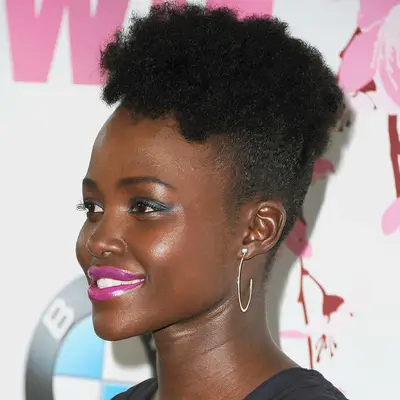 tapered haircut lupita