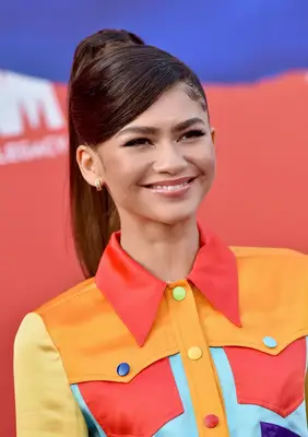 Zendaya high ponytail 