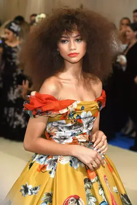 Zendaya natural hair