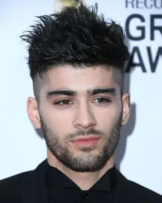 Zayn Malik with an undercut hairstyle