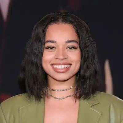 Ella Mai with crinkled lob attends the World Premiere of 