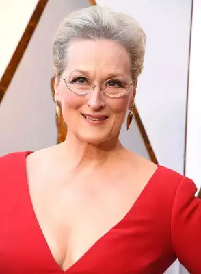 Meryl Streep with gray hair