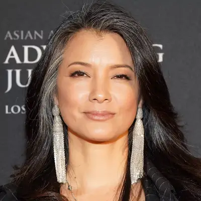 Gray Hairstyle on Kelly Hu
