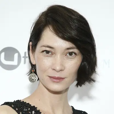 Assol Abdullina wears a side-swept wedge haircut