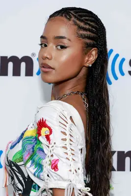 Tyla with Fulani braids