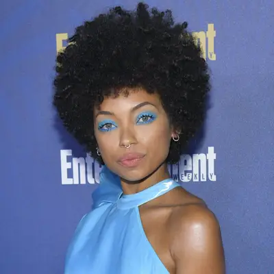 Short Hairstyles for Black Hair Round Afro Logan Browning