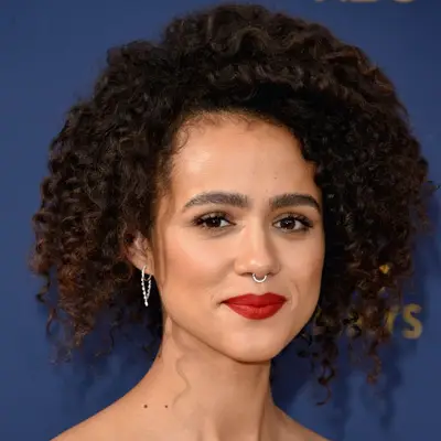 Short Hairstyles for Black Hair Flexi-Rod Curls Nathalie Emmanuel