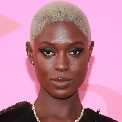 Short Hairstyles for Black Hair Blonde Buzz Cut Jodie Turner-Smith