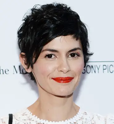 Audrey Tautou pixie cut