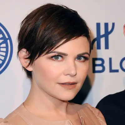 Ginnifer Goodwin with a short pixie haircut at the 2017 
